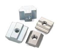 T-Track Sliding Hammer Nuts T Block Square For 2020-4545 Aluminum Profile Fasteners(30M5)