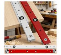 T Track T Track Miter Bar Slider | 300mm/450mm Aluminum Alloy Slot Gauge Rod, Linear Motion Guide Rail(300mm Silver)