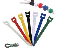 T-Type Adhesive Fastener Tape, 2024 Heavy Duty Hook and Loop Tape with Adhesive, Magic Tape Tie, Reusable Fastening Cable Ties (Mix,70PCS)