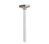T Type Carbide Rotary File Arc Metal Cutter Bit Tungsten Hard for Aluminum Stone Plastic Carving Engraving for Metalwork (Color : A, Size : Carbide Cutter R1.5)(Carbide Cutter T2)