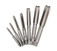 T Type Machine Hand Tap Wrench Screw Thread Taps Reamer Drill Bit Tap Holder Hand Tool Tap & Die Set Accessories Screw Tap Set With Twist Drill Bits And Wrench T Type Machine Hand Screw Thread Taps