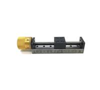 T-type Manual Sliding Table 50~300mm Stroke Linear Actuator 1/2/4/6/12mm Pitch Scale Handwheel Stage For 3D Printer(100mm Stroke,6mm Pitch)