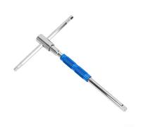 T Type Sliding Bar Socket Wrench 4 in 1 with Hex Drive for Big Fly Medium Fly Small Fly Fastener Operation with Chrome Vanadium Steel Strength