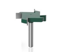 T Type Slotting Cutter 1/4inch 6mm Shank - 4 Edge Industrial Grade Router Bits for Wood, Woodworking Milling Cutter(6.35X40X12.7)