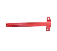 T Type Square Ruler Aluminum Marking Gauge 400mm for Glass Woodworking Drafting Right Angle Scriber