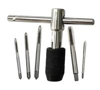 T Type Tap Wrench - 3-8mm 5-12mm Manual Threading Tool, Hand Held Tap Set | Precision 3mm-6mm Thread Tapping Tools for Workshop DIY Mechanics Professionals