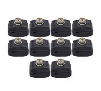 T Type Wire Connector, 10pcs Insulation Piercing Clamp Professional 1 6mm² Range for Outdoor Overhead Lines for Civil Residences