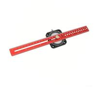 T Type Woodworking Scriber Ruler, 360°Precision T-Shaped Angle Ruler Aluminum Alloy Marking Drawing Line For DIY Carpenter Architect