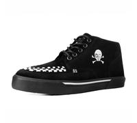 T.U.K. CREEPER TRAINERS MID BLACK WHITE SUEDE Sneakers High black EU46