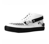 T.U.K. Creeper Trainers Mid White TUKskin Sneakers High white EU45