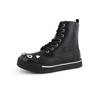 T.U.K. Kitty Trainer Combat Boots Sneakers High black EU38
