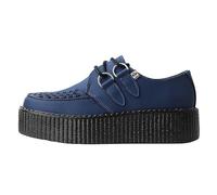 T.U.K. Viva High Creeper - Men's and Women's Shoes - Colour Night Blue TUKskin™ - Size UK Men 4 / UK Women 5