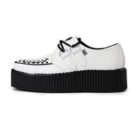 T.U.K. Viva High Creeper White Leather
