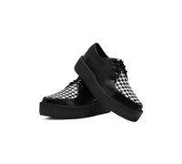 T.U.K. - Viva High Pointed Black/White Woven - Shoes EU 41