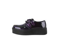 T.U.K. - Viva High Purple Metallic - Girl Shoes - purple - EU 37 - Synthetic/Textile/Rubber,Fake Leather EU 37