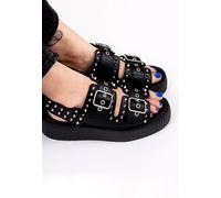 T.U.K. - Viva High Stud Black - Girl Sandals - black - EU 41 - Synthetic/Textile/Rubber EU 41