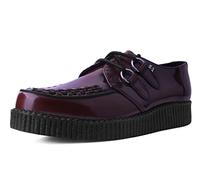 T.U.K. Viva Low Creeper - Men's and Women's Shoes - Colour Burgundy - Size UK Men 10 / UK Women 11
