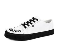 T.U.K. White Leather Upper Sneakers white EU42