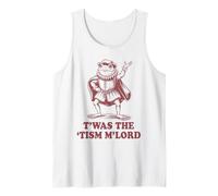 T’was The ’Tism M’Lord Medieval Funny Frog Meme Humor Joke Tank Top