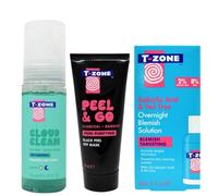 T-Zone Blemish Bedtime Club - 3-Piece Evening Skincare Set