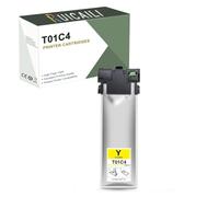 T01C1 T01C2 T01C3 T01C4 Compatible Ink Bag Cartridge for Epson Workforce Pro WF-C529R WF-C579R WF-C579RDWF (Yellow)