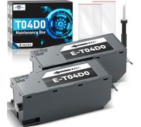 T04D0 Maintenance Box Compatible Replacement for Epson Ecotank ET-7700 ET-7750 ET7700 ET7750 7700 7750 Printers, Compatible Replacement for Epson Ink Maintenance Box T04D0/04d0 (2 Packs)