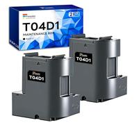 T04D1 Ink Maintenance Box C13T04D100 Compatible for epson Expression Home XP 5100 5105 5150 WorkForce WF 2860 2865 EcoTank ET 4750 3750 3700 M3180 M3170 M3140 M2170 M2140 M1180 M1170 Printer Tank