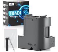 T04D1 Maintenance Box for EcoTank ET-15000 ET-3760 ET-3850 ET-4850 ET-4760 ET-3750, Compatible Replacement for E Pson T04D100 Ink Maintenance Box ET15000 ET-4750 ET-3830 ET-3843 ET-5150 Printer
