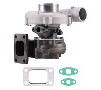 T04e T3 Universal Turbo Turbocharger 5 Bolts Exhaust Outlet T3 Inlet Flange