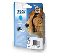 T0712 Cyan Epson Original Printer Ink Cartridge Cheetah Ink C13T07124010