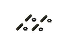 T1 BEETLE BUG T2 BAY CAMPER VAN ROCKER TAPPET ADJUSTING SCREW & NUTS x 4 A565