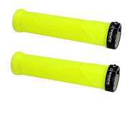TAG Metals T1 Section MTB Grips - Durable, Anti-Slip Handlebar Grips with Precision Control and Soft Compound, Ideal for Mountain Biking (Yellow)