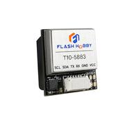 T10-5583 GPS Module with QMC5883L Compass/GPS Active Antenna Support GPS BDS Galileo SBAS QZSS for Arduino Flight Controller RC Plane FPV Quadcopter & Drone