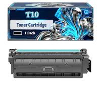 T10 Toner Cartridge Compatible for Canon imageRUNNER C1533iF C1538iF i-SENSYS X C1533P X C1538P Printers, With Chip Large Capacity 6000 Pages (1 Pack Black)