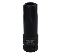T100 Tamper Proof Torx Star Deep Impact Socket 1/2in Drive Total Length 78mm