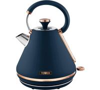 T10044MNB Cavaletto Pyramid Kettle with Fast Boil, Detachable Filter, 1.7 Litre