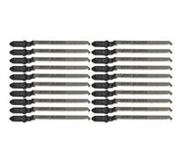 T101Ao Jigsaw Blades 20 Pack - High Carbon Steel (Hcs) For Wood Cutting - Universal Bayonet Fit By Ufixt