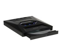 T1037A01 External CD/DVD Drive with USB Hub & Card Reader