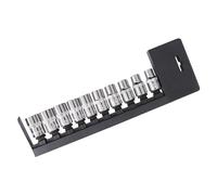 T1063 Silverline Socket Set 1/2" Drive Metric 10 pieces 10 - 19mm