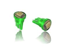 T10SG - Green SMD LED lamp light bulb side lights W5W T10 12V license plate light, Interior lighting with 5050 SMD