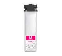 T11A1-T11A4 Ink Pack, Compatible For Epson, WF-C5310 | WF-C5390/C5810/C5890 use, T11A code series, Four-color set, Easy replacement(Magenta)