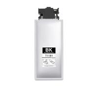 T11A1-T11A4 Ink Pack, Compatible For Epson, WF-C5310 | WF-C5390/C5810/C5890 use, T11A code series, Four-color set, Easy replacement(Black)