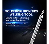 T12 Series Soldering Iron Tips Heat Resistant and Convenient for FX-951 Rework Station (Jeffergarden46a1n9st0d-11)