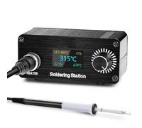 T12 Soldering Station, Indoor-heated Soldering Station with Digital Display, Fast Heat-Up, for Beginner & DIY Electronics Repair
