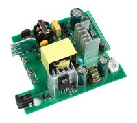 T12 Soldering Station Power Supply Board 24V 4.5A with DC Interface, 110-245V Input for OLED DIY Assembly, Overvoltage Protection, Low Ripple Constant Temp Accuracy, Green PCB 8.3x8.3cm