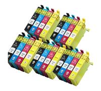 T1295 Multipack (T1291 T1292 T1293 T1294) Ink Cartridge Replacement Compatible With Epson Stylus SX435W SX235W And WorkForce WF-3520 WF-3540 Printer(5SET)