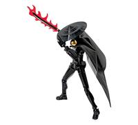 T13 3D Printed Action Figure with Removable Cloaked Multi-jointed Robot Toy Game Lover Desktop Decoration for Display and Collection Purposes 01-Black One Size