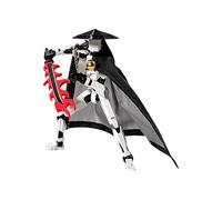 T13 3D Printed Action Figure with Removable Cloaked Multi-jointed Robot Toy Game Lover Desktop Decoration for Display and Collection Purposes 01-White One Size