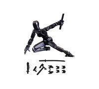 T13 Action Figure Hip Hop Multi-functional Doll Action Figures Toys Stick Multi Joints Movable Desktop Decoration A07