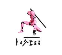 T13 Action Figure Hip Hop Multi-functional Doll Action Figures Toys Stick Multi Joints Movable Desktop Decoration A11